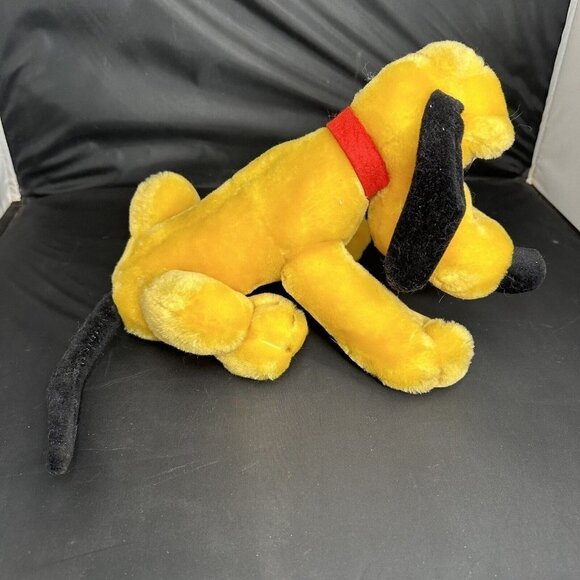 Vintage Walt Disney Co Pluto Plush Stuffed Animal Doll Toy Collectible Puppy - Picture 4 of 11